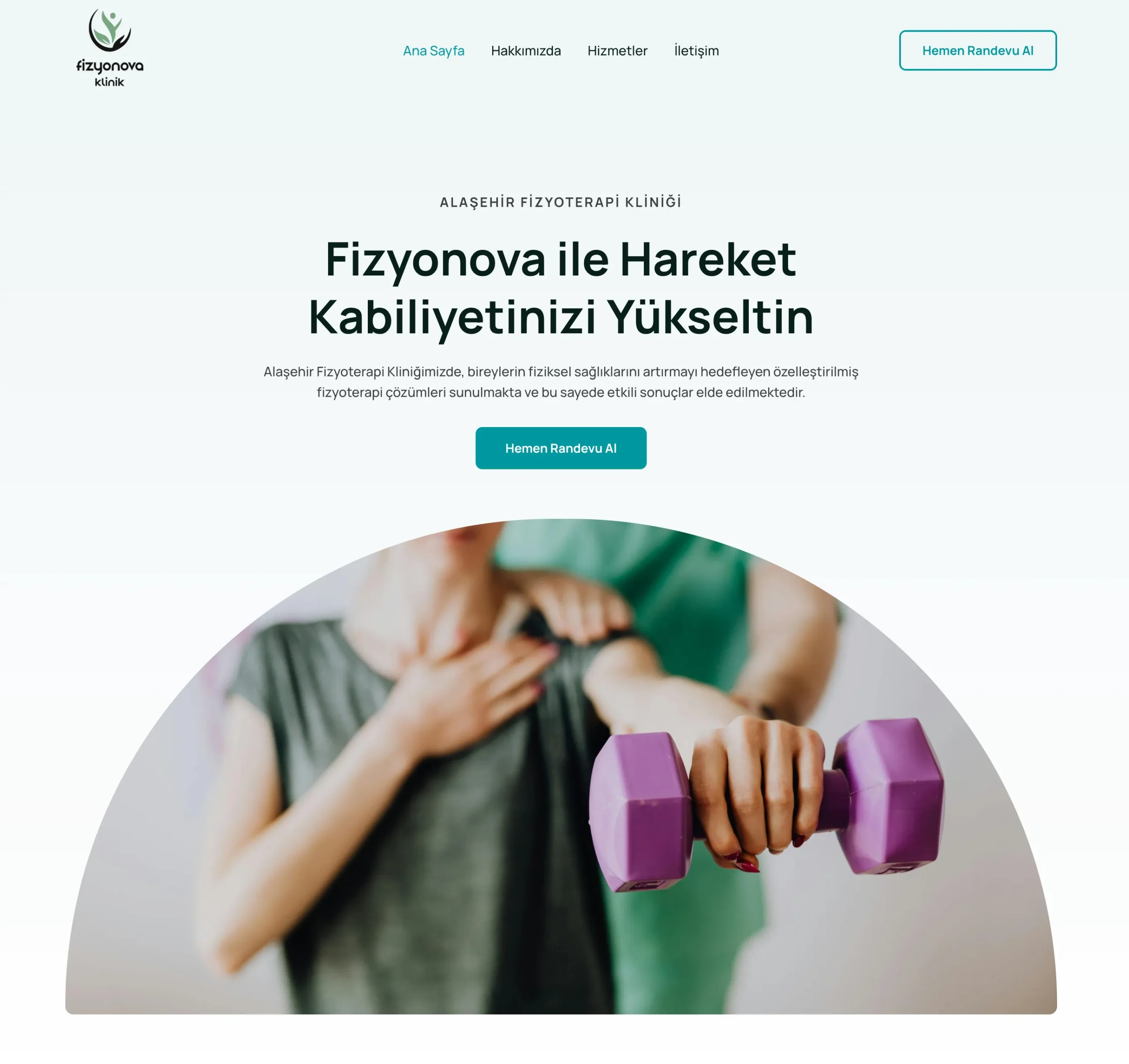 Alaşehir ve Manisa Web Tasarım - Fizyoterapi Sitesi